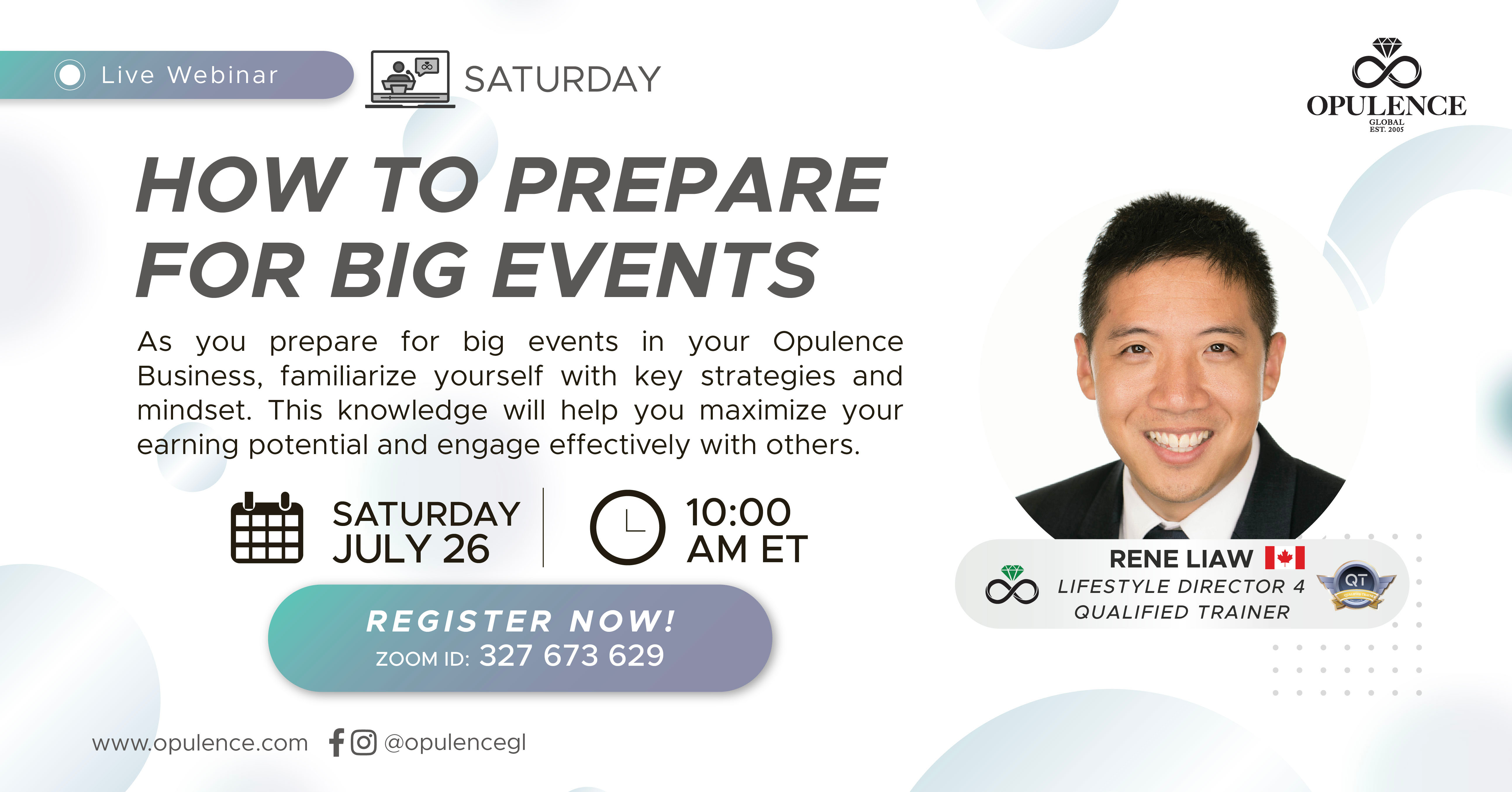 How to Prepare for Big Events